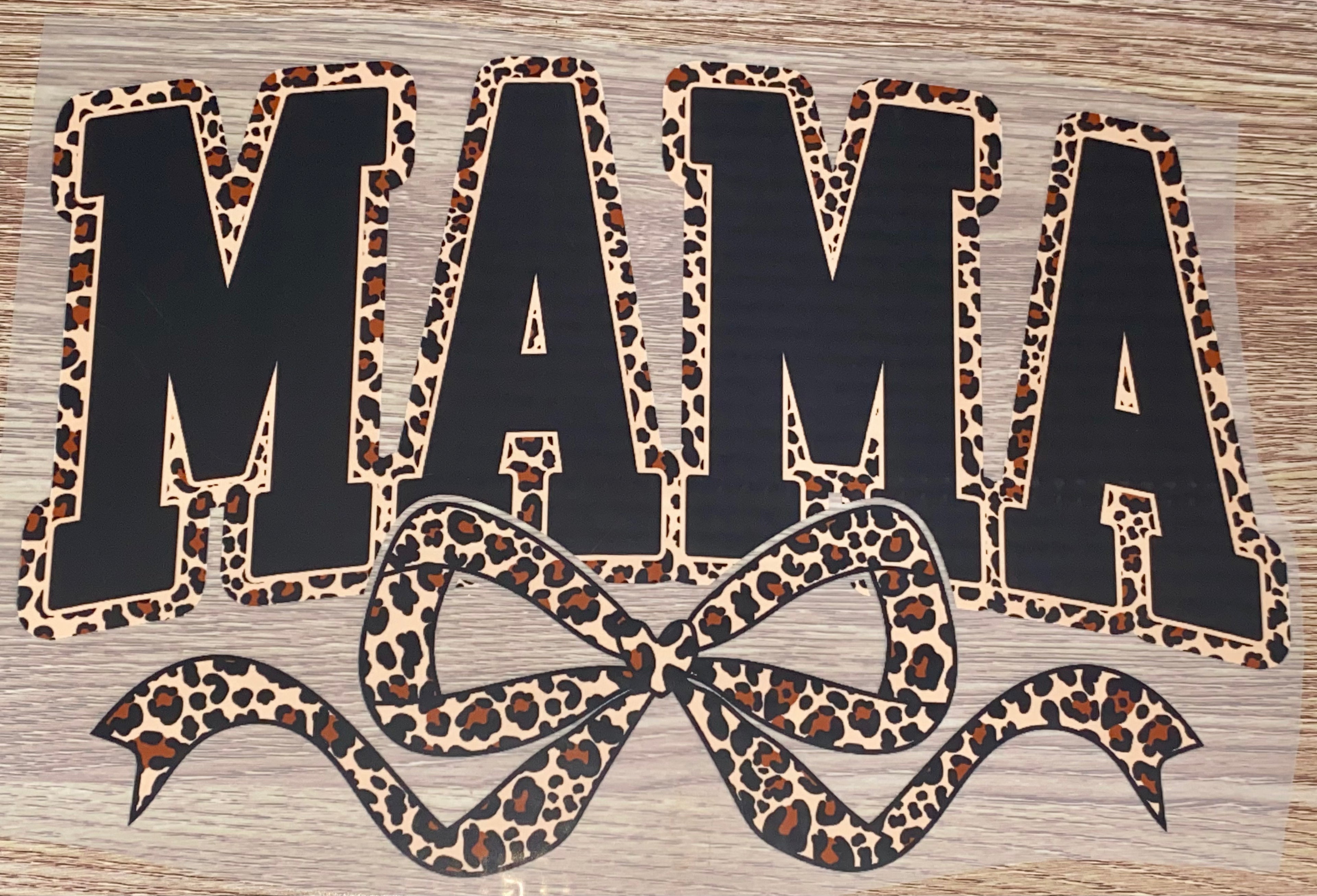 Mama Leopard Coquette (Black)
