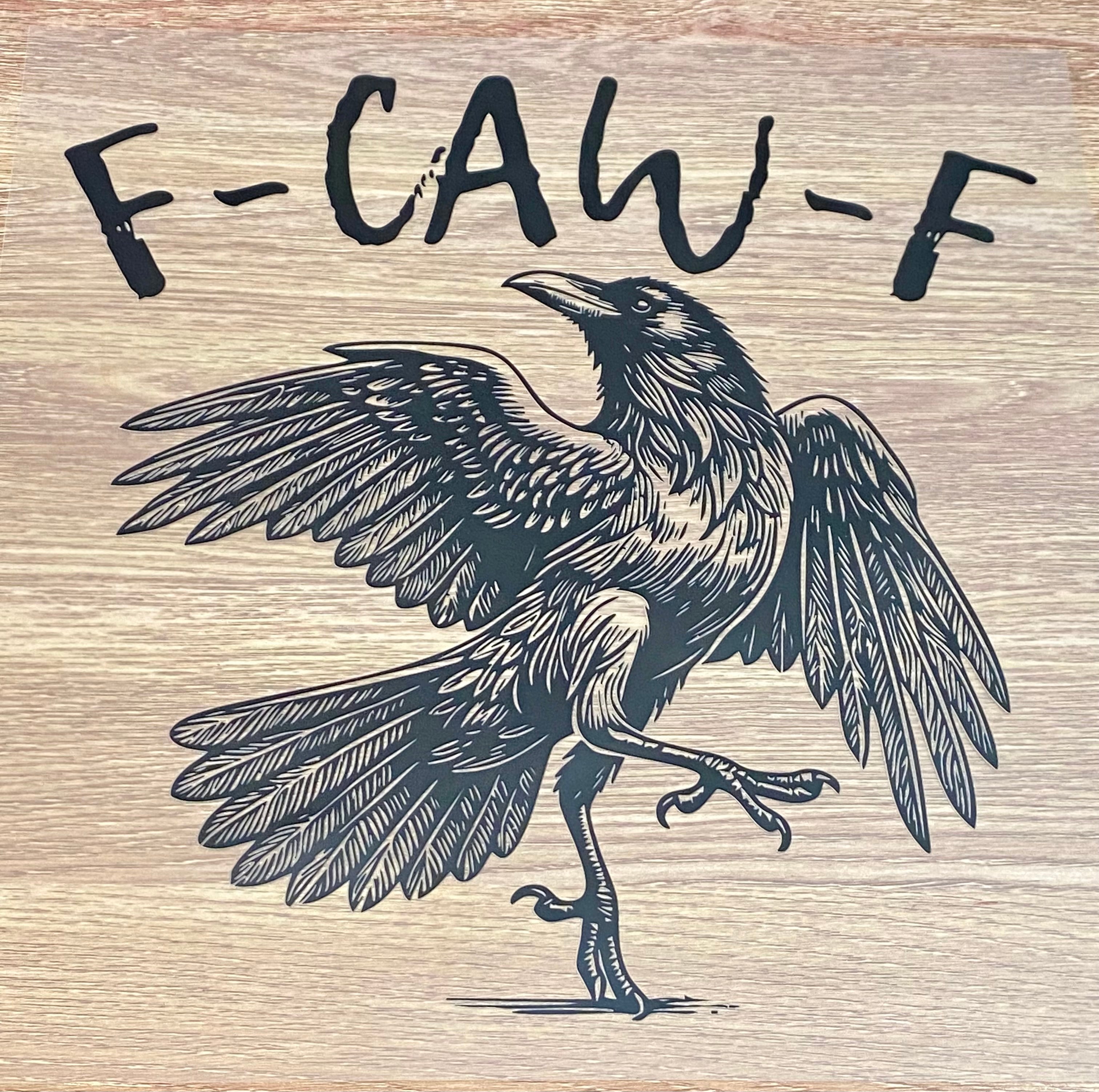 F CAW F Bird DTF Transfer